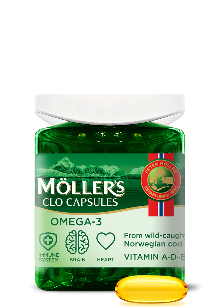 Möller's Cod liver oil capsules - Möller's Omega-3 - Möller's