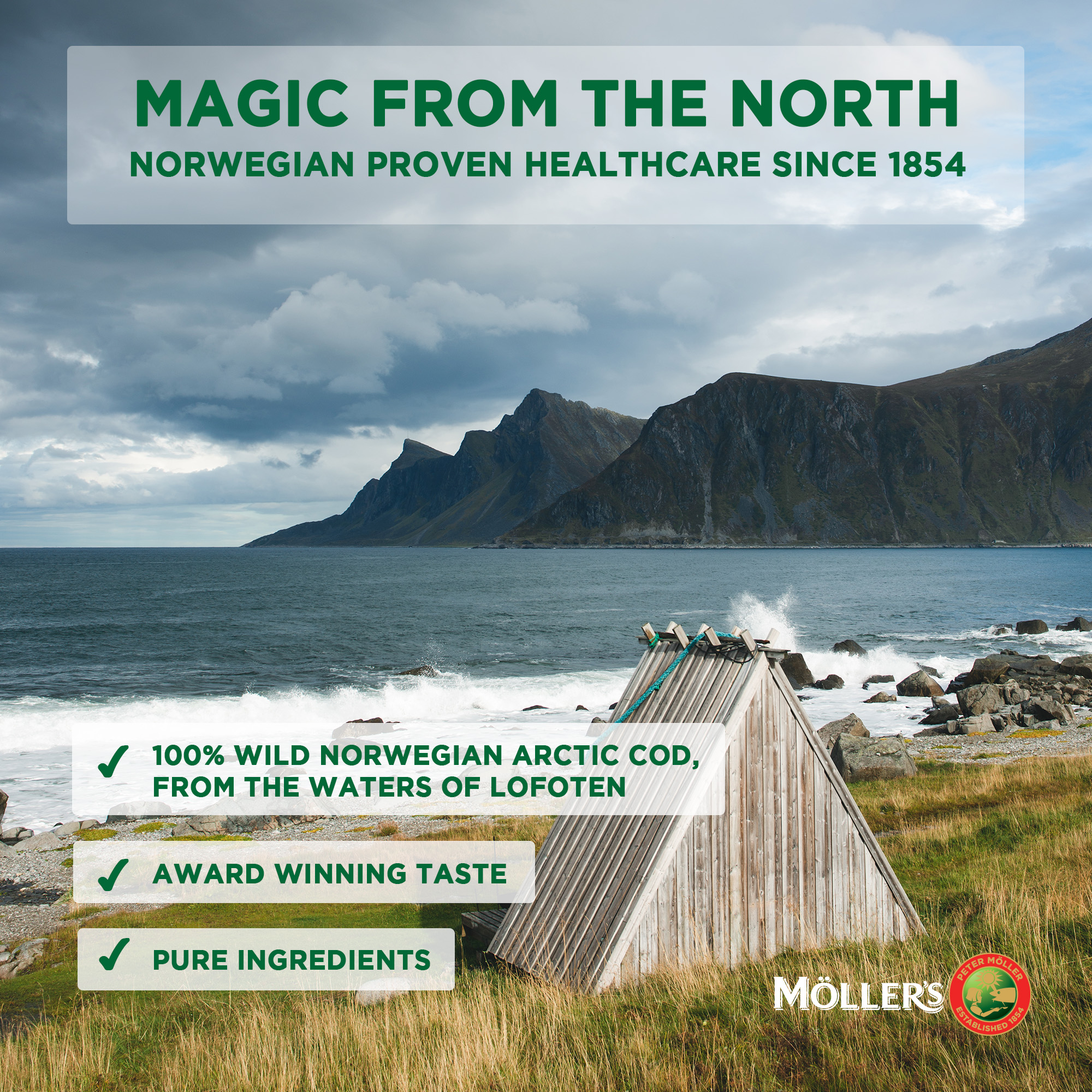 Möller's Cod Liver Oil Natural - Möller's Omega-3 - Möller's