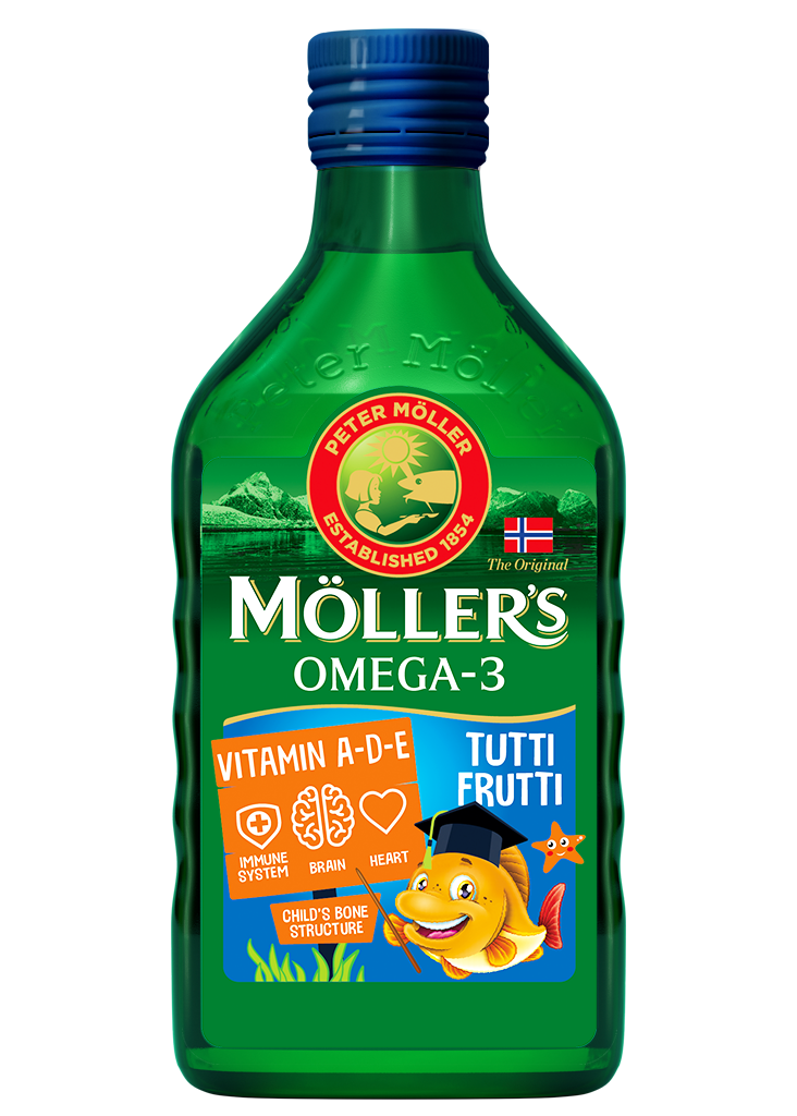 Möller's Cod Liver Oil Apple - Möller's Omega-3 - Möller's