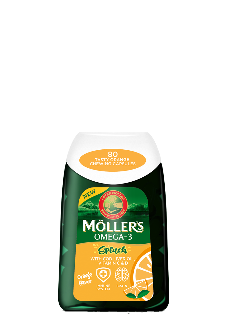 Möller's Cod liver oil capsules - Möller's Omega-3 - Möller's