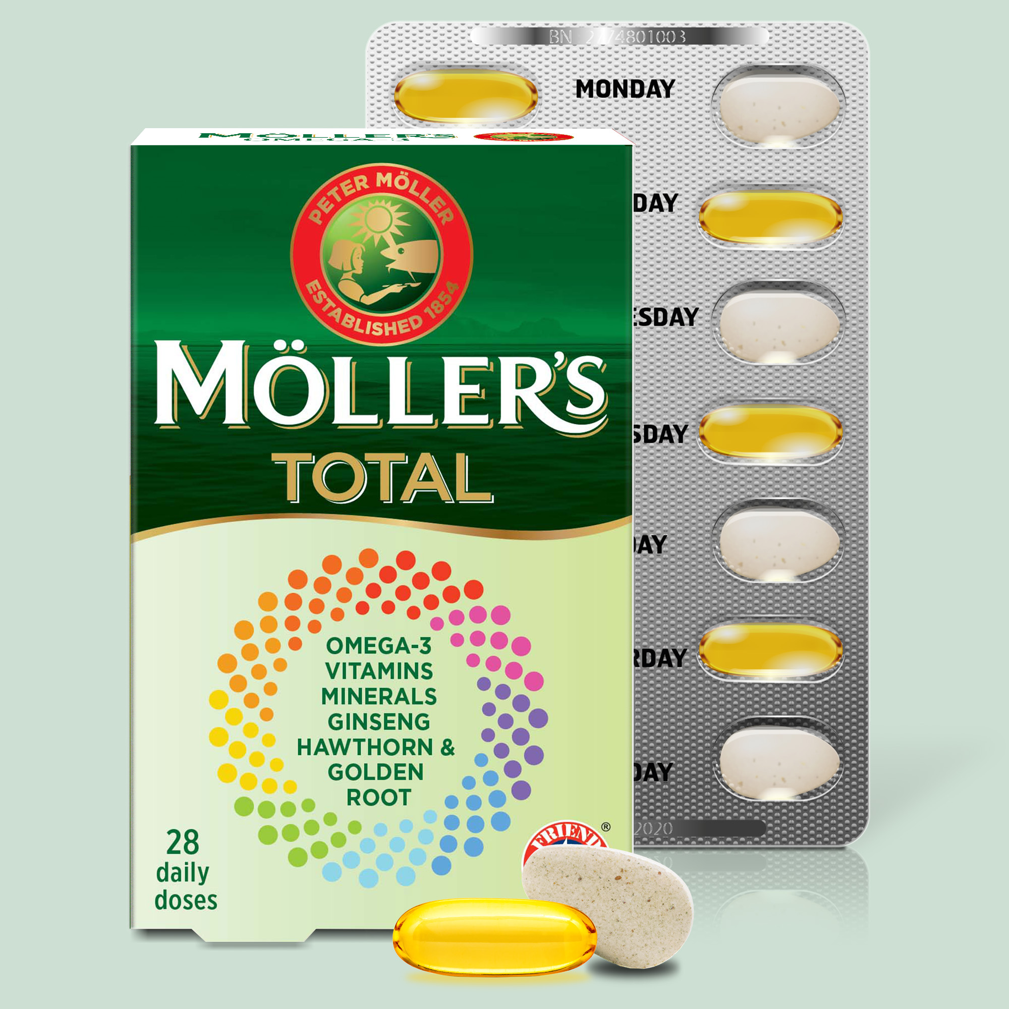 Möller's Total - Möller's Omega-3 - Möller's